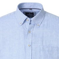 Casa Moda Linen LS Shirt Dusty Sky Blue
