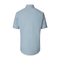 Casa Moda Dash Pattern Short Sleeve Shirt Blue Green