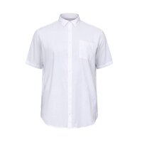 NORTH LATITUDE Linen Mix Short Sleeve Shirt