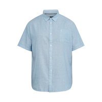 NORTH LATITUDE Linen Mix Short Sleeve Shirt