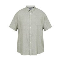 NORTH LATITUDE Linen Mix Short Sleeve Shirt