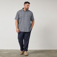 NORTH LATITUDE Stretch Cotton Short Sleeve Shirt