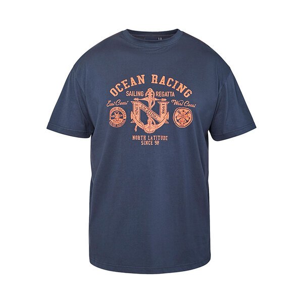 NORTH LATITUDE Ocean Racing Tee-shop-by-brands-Beggs Big Mens Clothing - Big Men's fashionable clothing and shoes