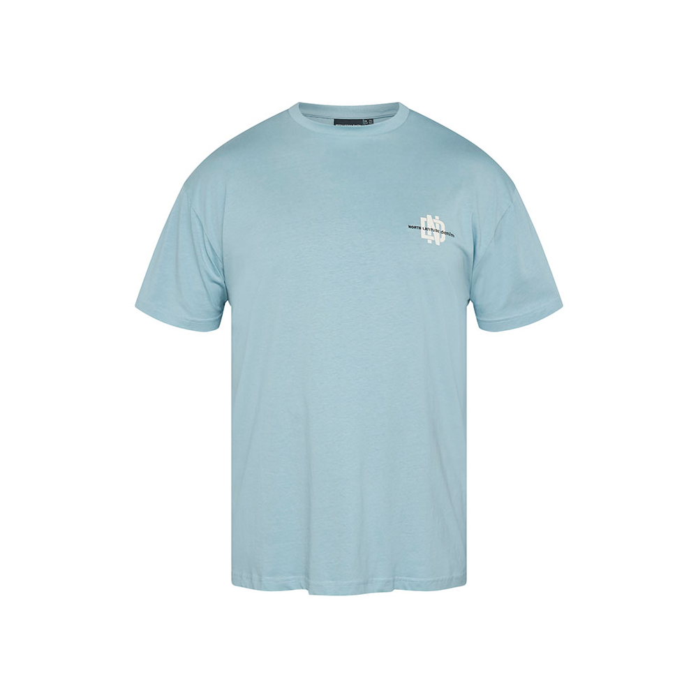 NORTH LATITUDE Chest Print Tee