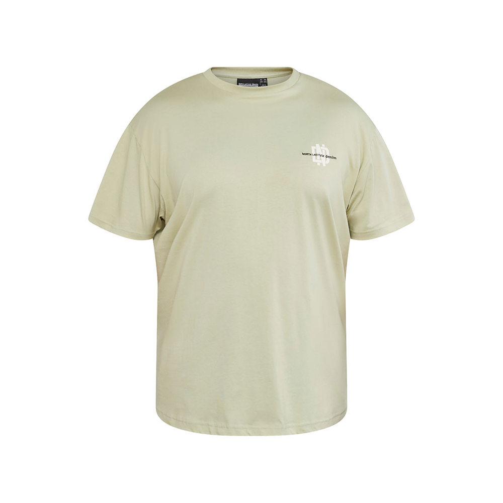 NORTH LATITUDE Chest Print Tee