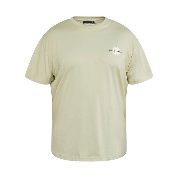 NORTH LATITUDE Chest Print Tee-shop-by-brands-Beggs Big Mens Clothing - Big Men's fashionable clothing and shoes