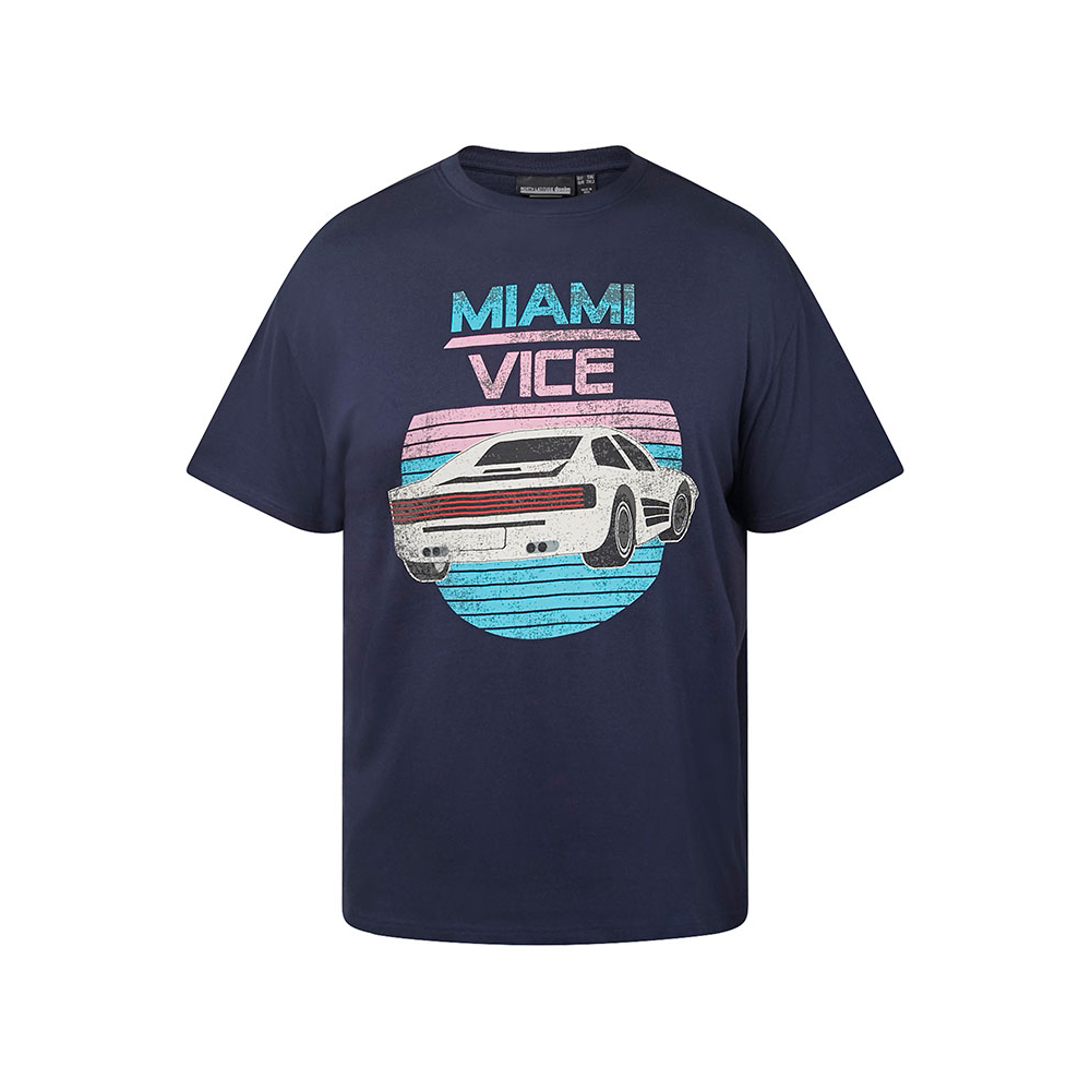 NORTH LATITUDE Miami Vice Print Tee