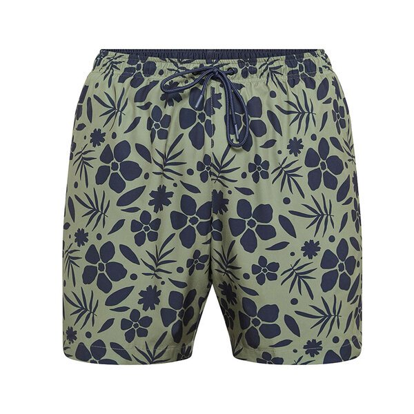 NORTH LATITUDE Hawaiian Swim Short-shop-by-brands-Beggs Big Mens Clothing - Big Men's fashionable clothing and shoes