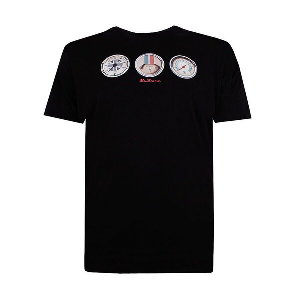 Ben Sherman Speed Print Tee-shop-by-brands-Beggs Big Mens Clothing - Big Men's fashionable clothing and shoes