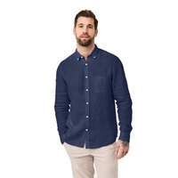 REDPOINT Grant Long Sleeve Linen Shirt