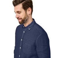 REDPOINT Grant Long Sleeve Linen Shirt