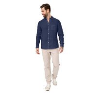 REDPOINT Grant Long Sleeve Linen Shirt