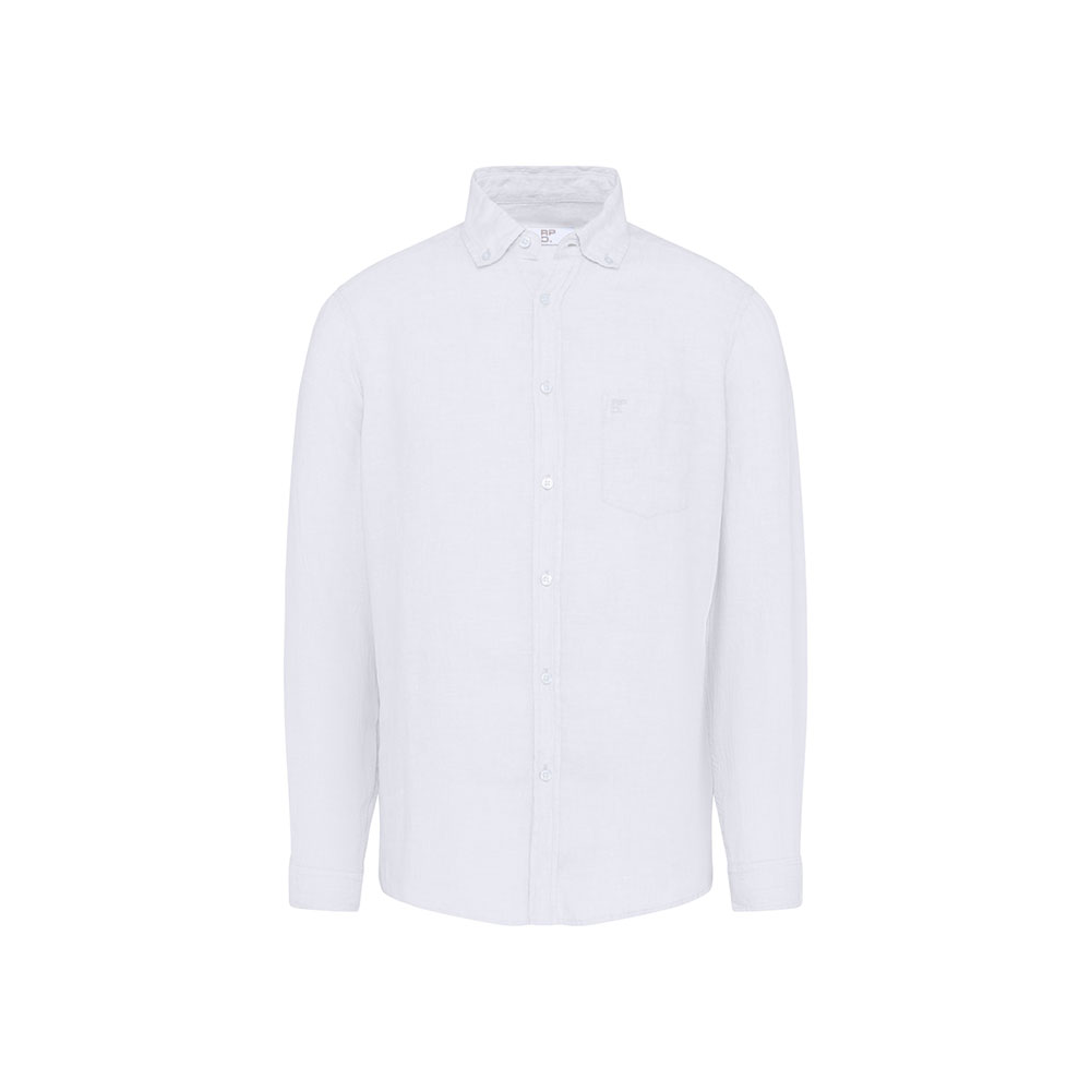 REDPOINT Grant Long Sleeve Linen Shirt