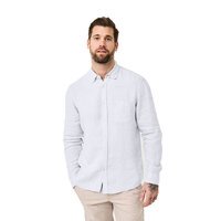 REDPOINT Grant Long Sleeve Linen Shirt