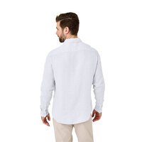REDPOINT Grant Long Sleeve Linen Shirt