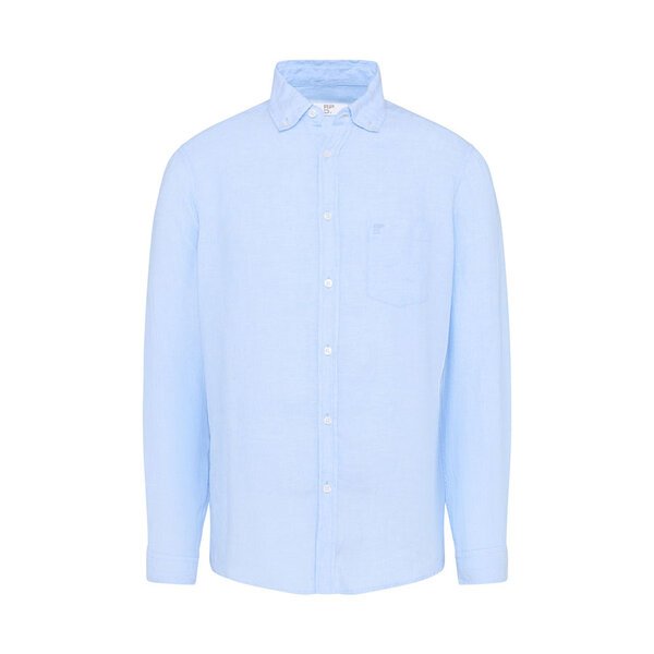 REDPOINT Grant Long Sleeve Linen Shirt-shop-by-brands-Beggs Big Mens Clothing - Big Men's fashionable clothing and shoes