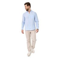 REDPOINT Grant Long Sleeve Linen Shirt