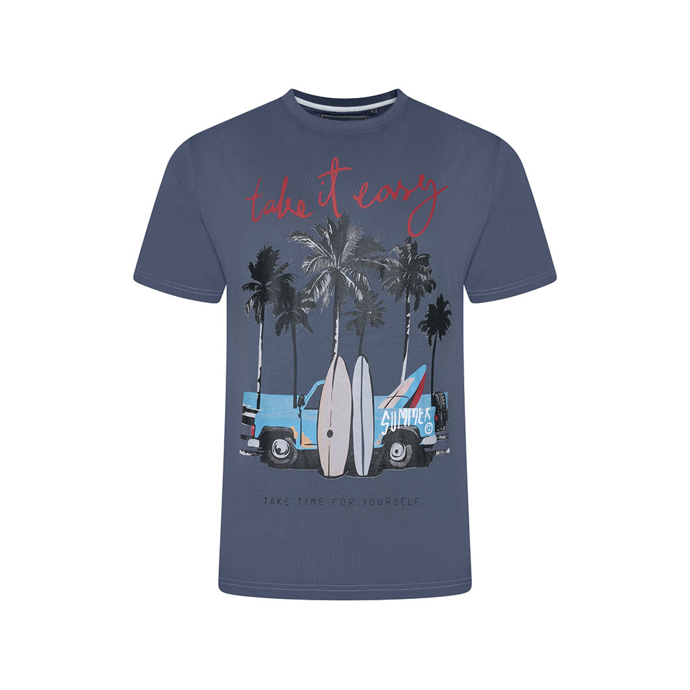 KAM Surf Truck Printed Tee