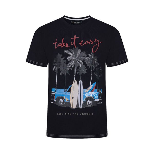 KAM Surf Truck Printed Tee-shop-by-brands-Beggs Big Mens Clothing - Big Men's fashionable clothing and shoes
