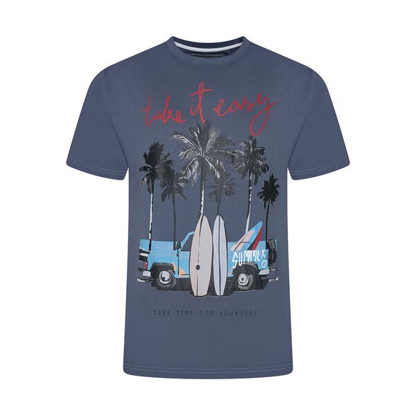 KAM Surf Truck Printed Tee-shop-by-brands-Beggs Big Mens Clothing - Big Men's fashionable clothing and shoes