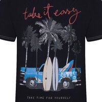 KAM Surf Truck Printed Tee