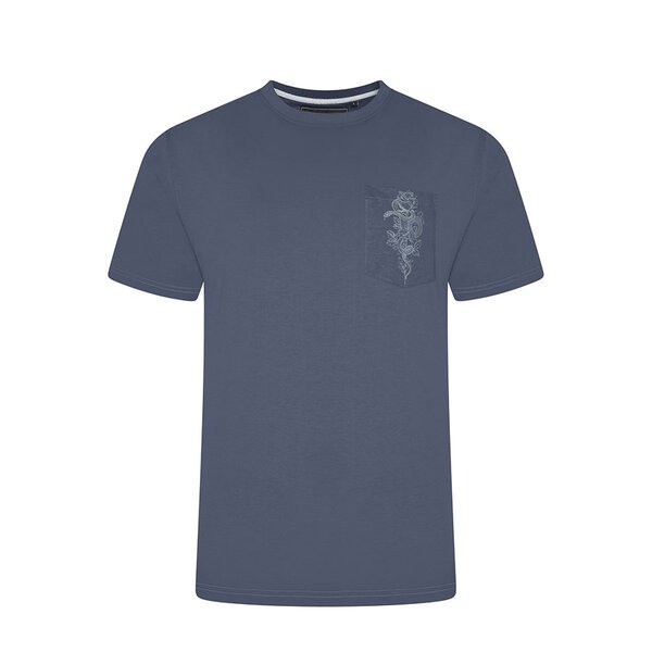 KAM Snake Printed Tee-shop-by-brands-Beggs Big Mens Clothing - Big Men's fashionable clothing and shoes