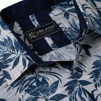 KAM Floral Print Shirt