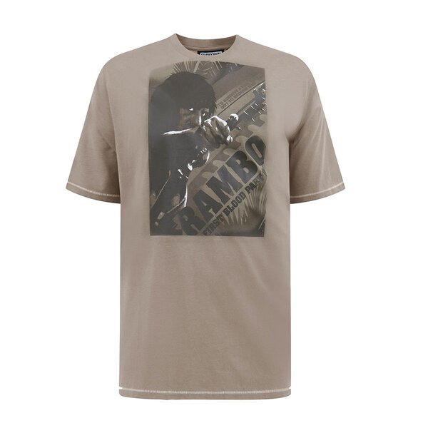 DUKE Rambo Crew Neck Tee-shop-by-brands-Beggs Big Mens Clothing - Big Men's fashionable clothing and shoes