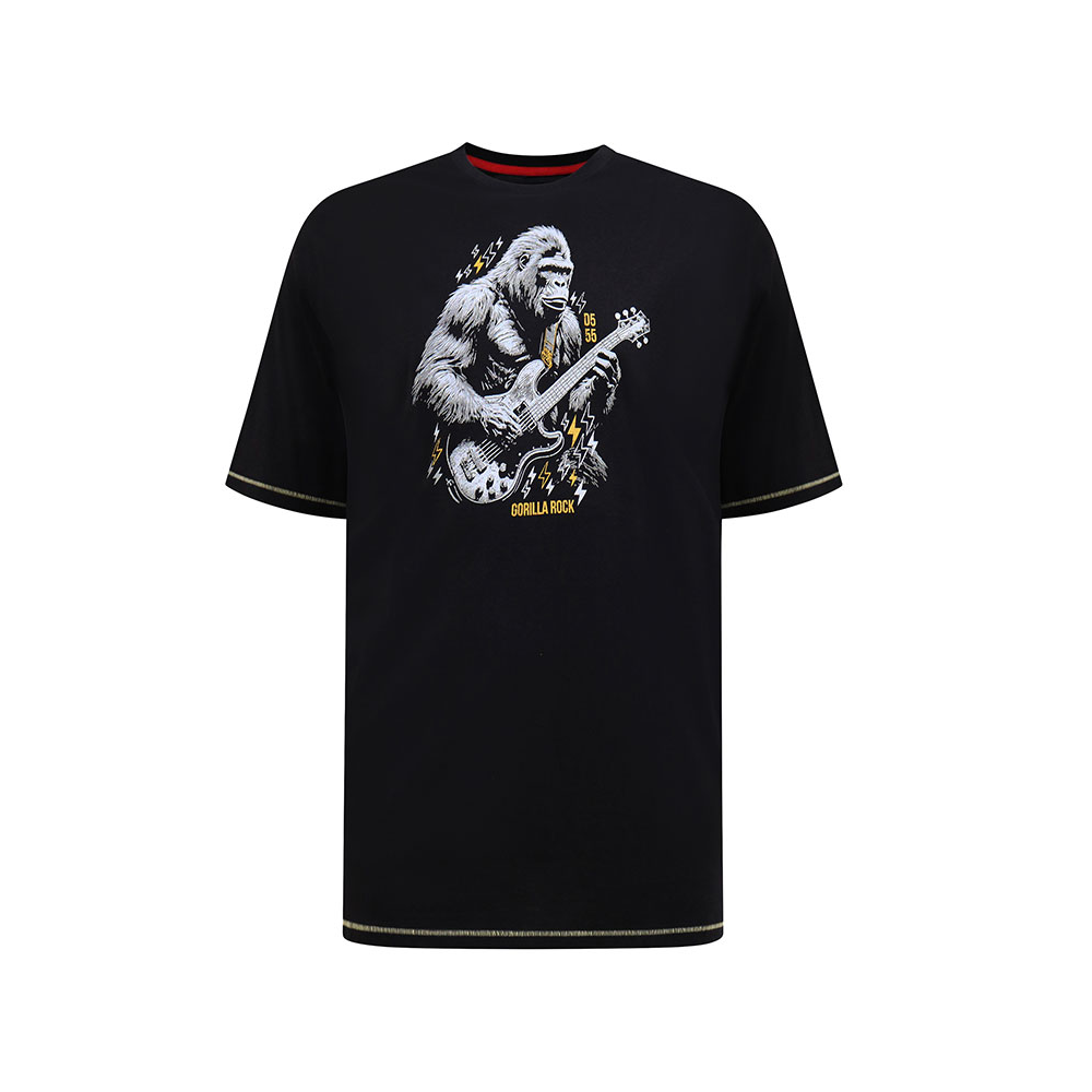 DUKE Gorilla playing Guitar Tee