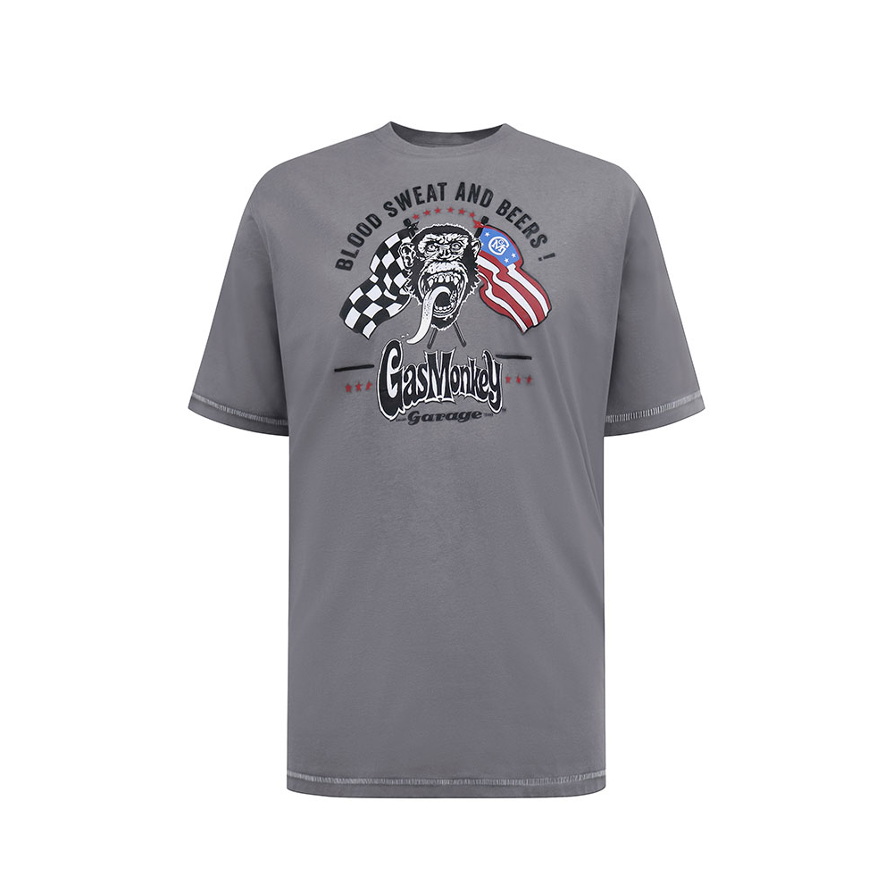 DUKS Gas Monkey Print Tee