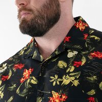 D555 Hawaiian Cuban Collar SS Shirt