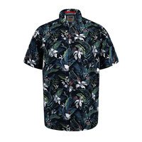 D555 Cordon Hawaiian Cuban Collar SS Shirt