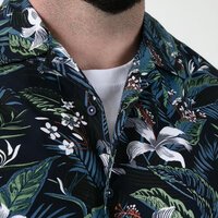 D555 Cordon Hawaiian Cuban Collar SS Shirt