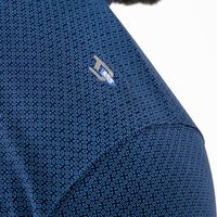 D555 Small Detailed Pattern Polo