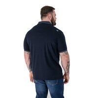 D555 Interlock polo with Jacquard Collar