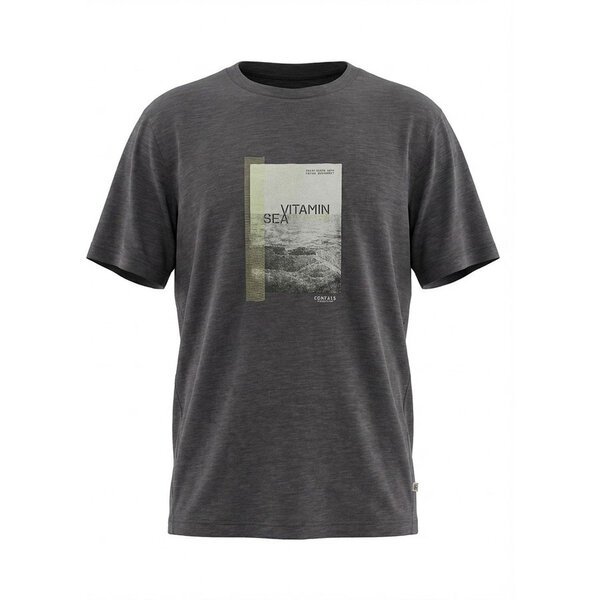 Compass Gardena Print Tee-shop-by-brands-Beggs Big Mens Clothing - Big Men's fashionable clothing and shoes