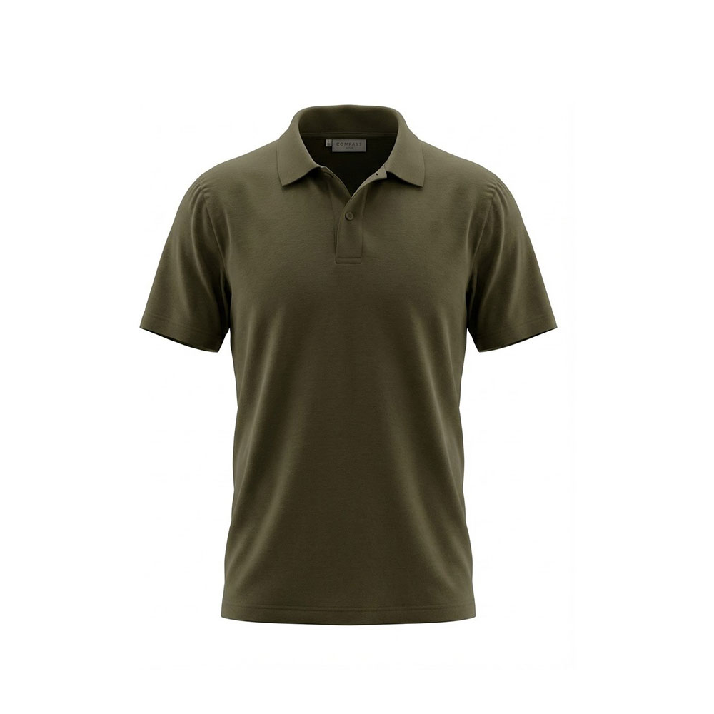 Compass Arezzo Plain Cotton Polo