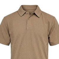 Compass Asti Textured Self Stripe Polo