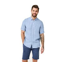 REDPOINT Grant Short Sleeve Linen Shirt