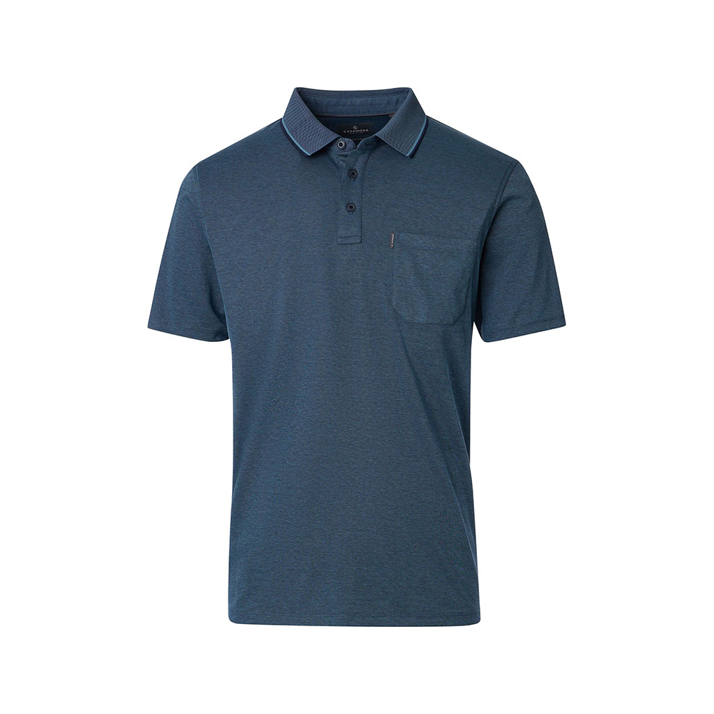 Casa Moda Cotton Mix Polo With Pocket