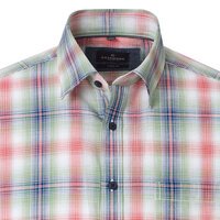 Casa Moda Cotton Check Short Sleeve Shirt