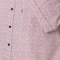 Casa Moda Small Dot Short Sleeve Shirt