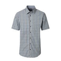 Casa Moda Small Check Short Sleeve Shirt