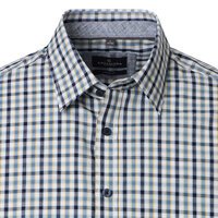 Casa Moda Small Check Short Sleeve Shirt