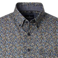 Casa Moda Small Floral Short Sleeve Shirt