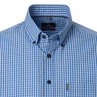 Casa Moda Classic Gingham Short Sleeve Shirt