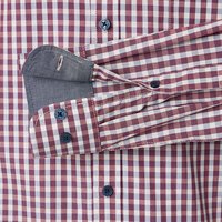 Casa Moda Gingham Long Sleeve Shirt