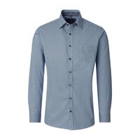 Casa Moda Long Sleeve Dot Pattern Shirt