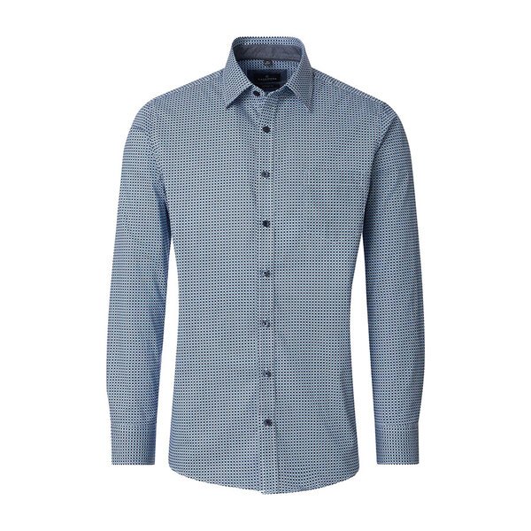 Casa Moda Long Sleeve Dot Pattern Shirt-shop-by-brands-Beggs Big Mens Clothing - Big Men's fashionable clothing and shoes