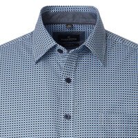 Casa Moda Long Sleeve Dot Pattern Shirt